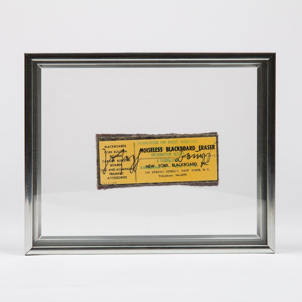 Joseph Beuys (1921-1986) Noiseless Blackboard Eraser, (1 of 4)