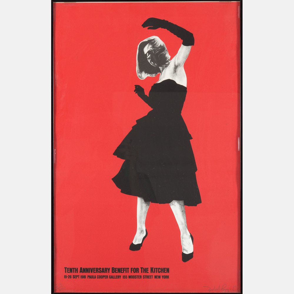 Robert Longo (b. 1953) Tenth Anniversary Benefit for (1 of 4)