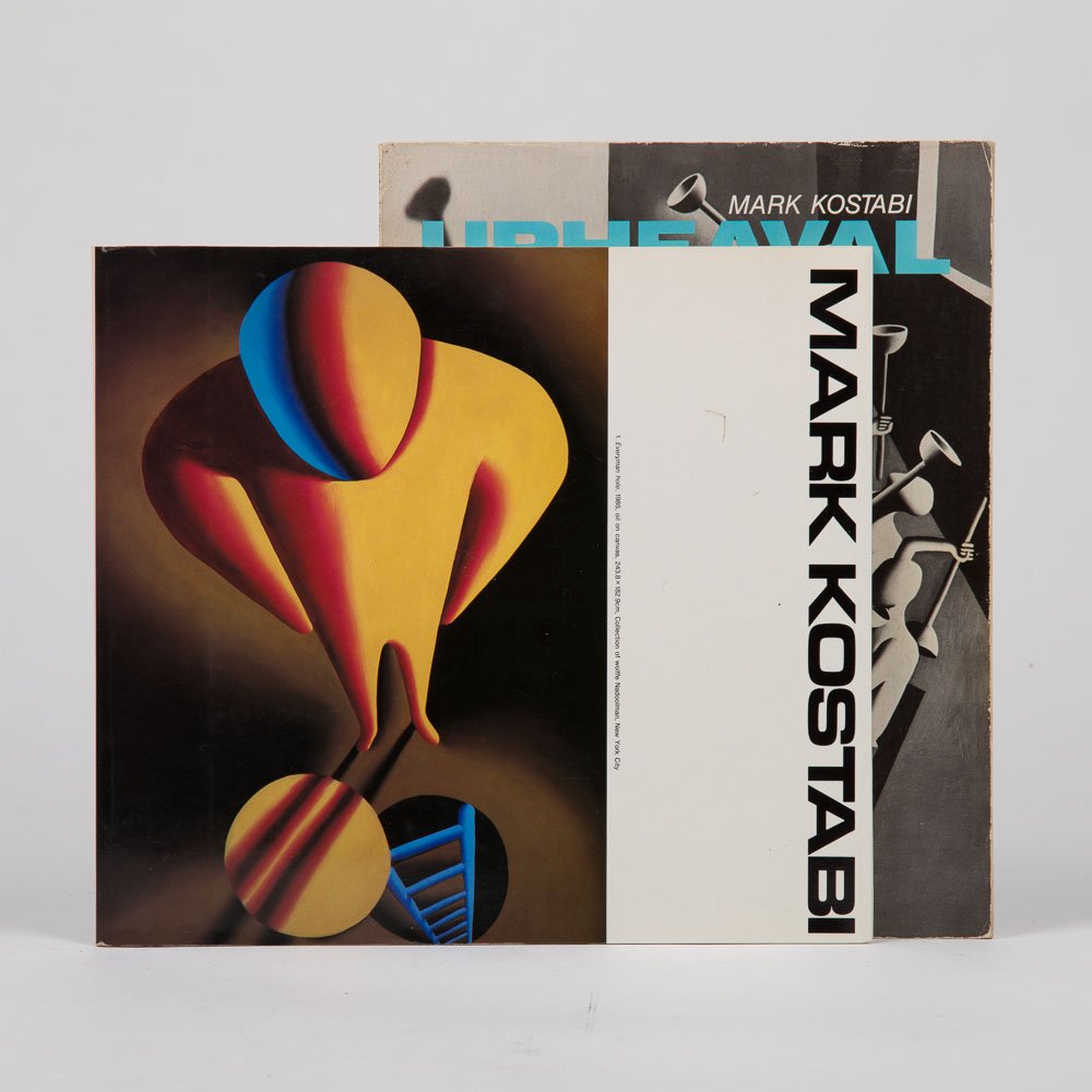 Two Signed Books Pertaining to the Work of Mark Kostabi (1 of 3)