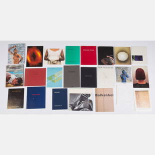 A Miscellaneous Collection of Exhibition Catalogs for: A Miscellaneous Collection of Exhibition Catalogs for Single Artist Shows, 20th Century, Including artists: Stephen Laub, Vikky Alexander, Jeanne Dunning,Sherrie Levine, Christopher Pekoc, Maya Lin (2