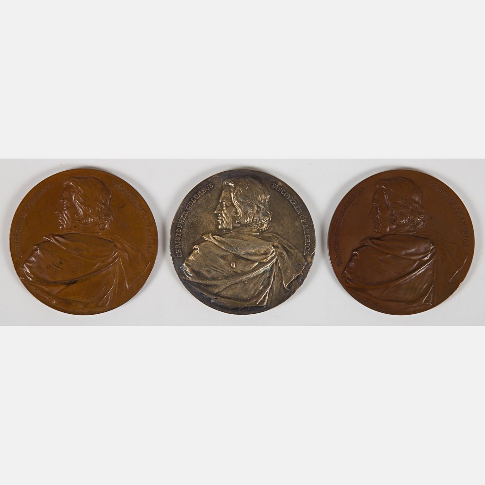 A Group of Three World's Fair Columbian Exposition (1 of 4)