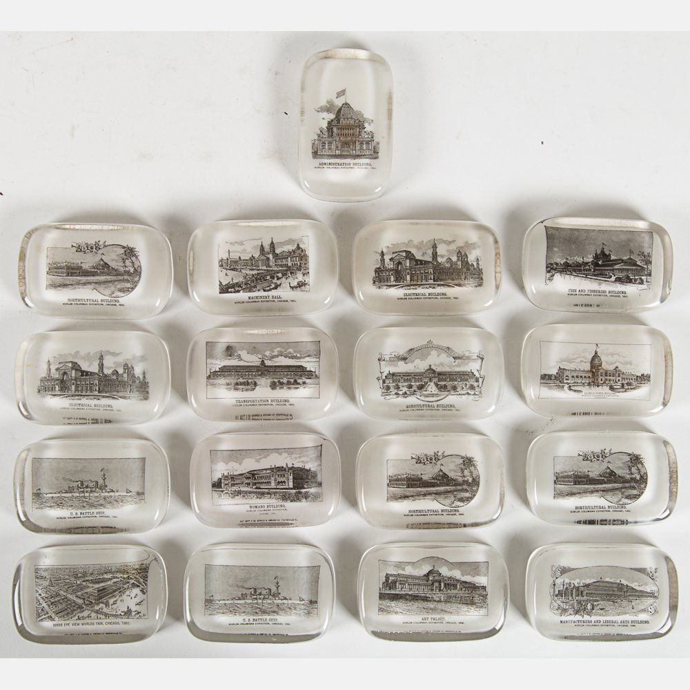 A Group of Seventeen Barnes & Abrams Co. Glass (1 of 3)