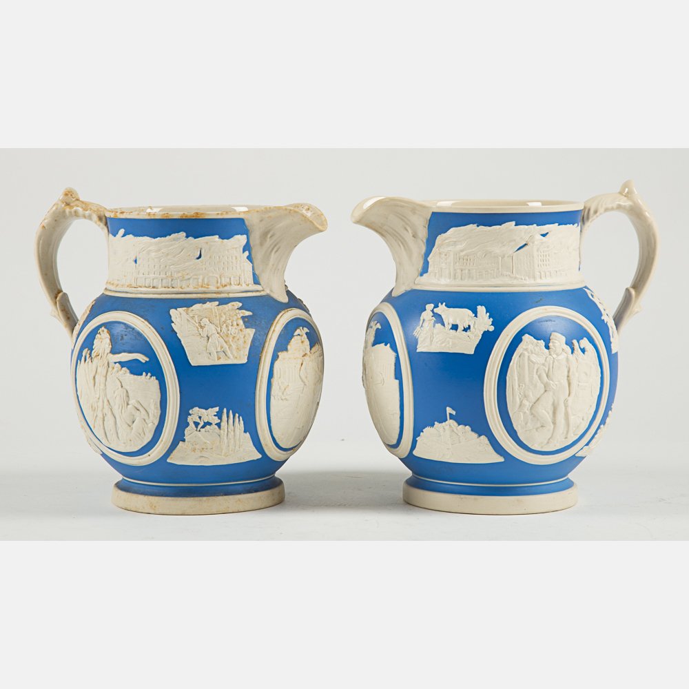 Two Copeland Spode Stoneware 'Chicago' Commemorative (1 of 5)