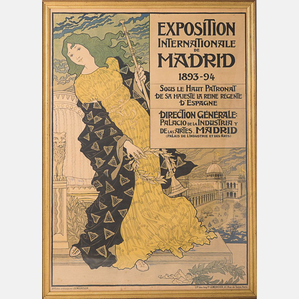 Eugene Grasset (1841-1917) Exposition Internationale de (1 of 5)