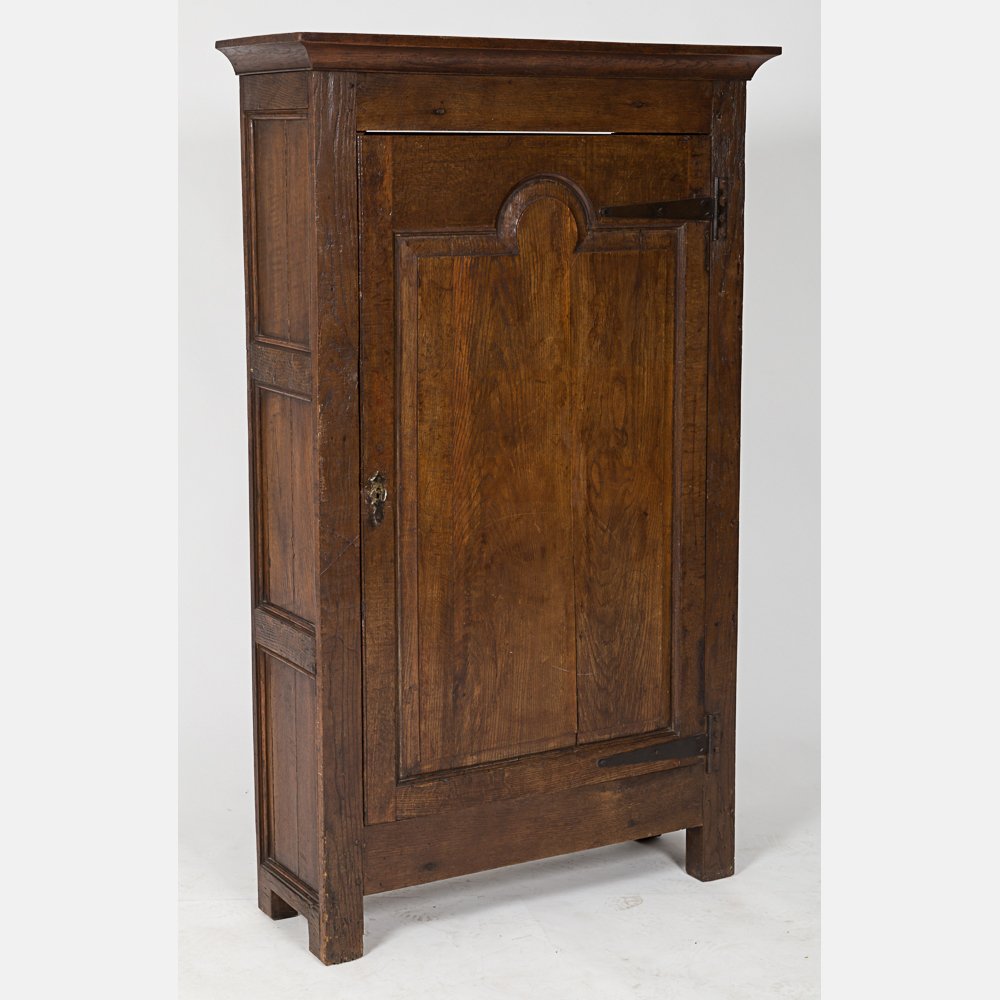 A Continental Oak Cabinet, 19th Century. (1 of 8)