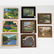 A Miscellaneous Collection of Framed Decorative Oil