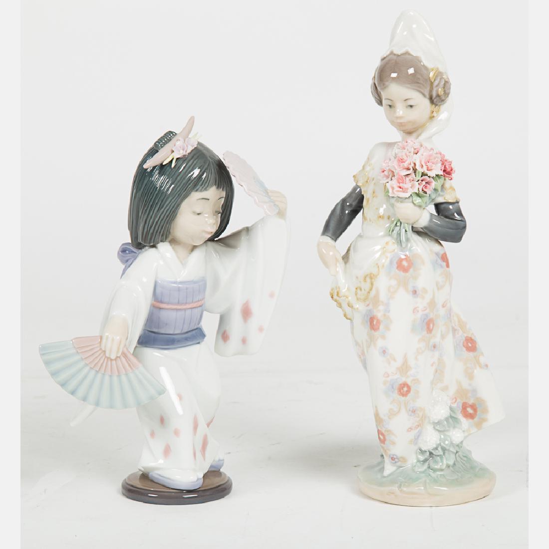Two Lladro Porcelain Figures, 20th Century, (1 of 5)
