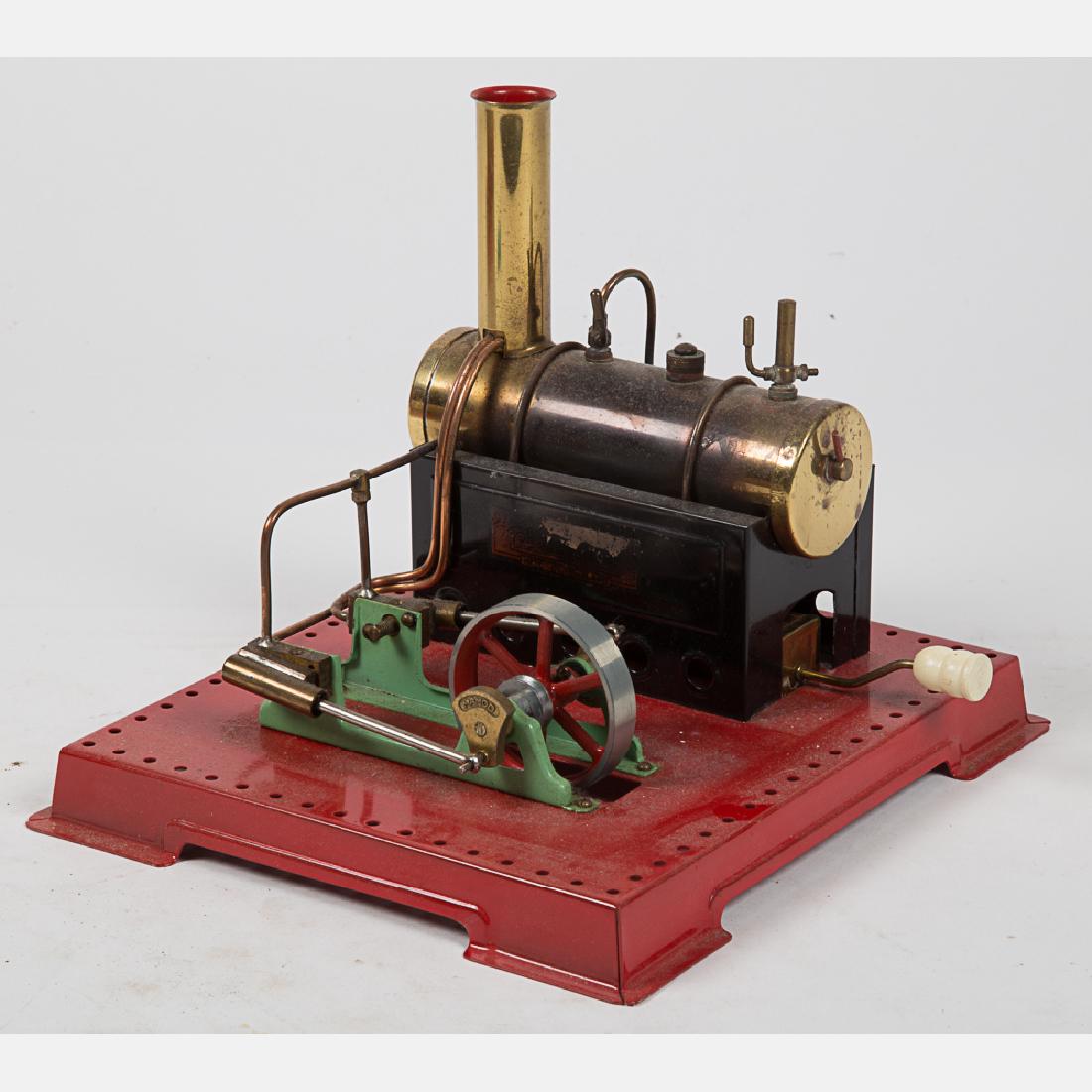 A Mamod Twin Cylinder Super Heated Steam Engine, 20th (1 of 5)