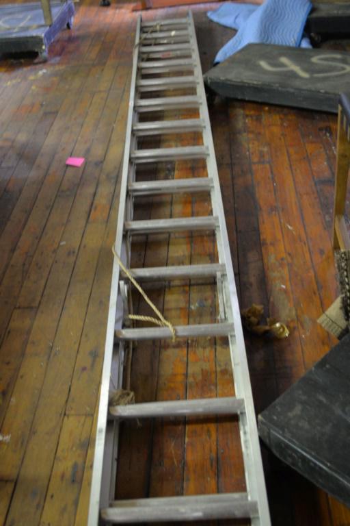 Keller 25' Ladder: In very good condition with minor wear.
