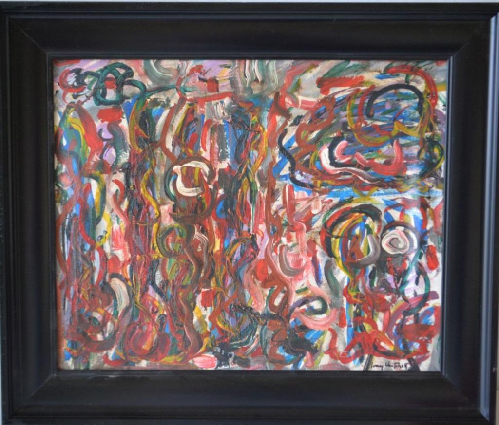 In the Manner of Joan Mitchell Original (1 of 8)