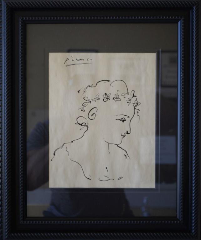 Attributed to Picasso Original Drawing (1 of 7)