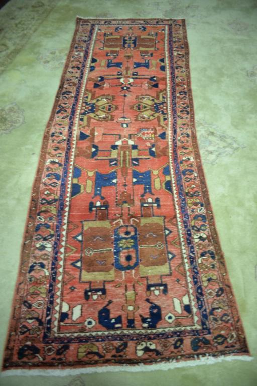 Persian Hamedan Runner 3.3 x 9.6ft (1 of 5)