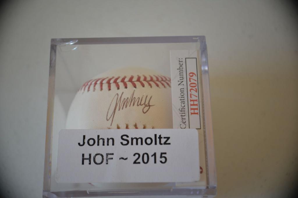 John Smoltz Signed Baseball COA (1 of 3)