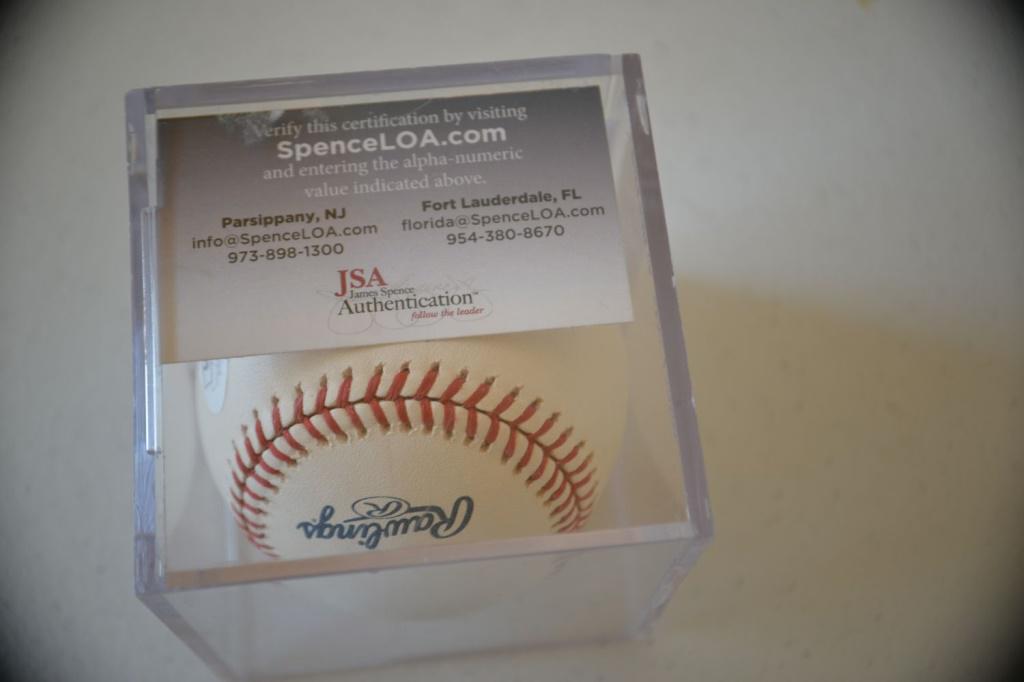 John Smoltz Signed Baseball COA - 3