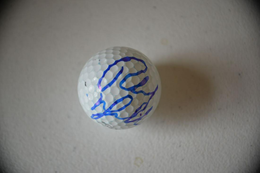 Signed Phil Mickelson Golf Ball: Signed Phil Mickelson Golf Ball! This piece is from a credible consignor. Congratulations to the winning bidder!