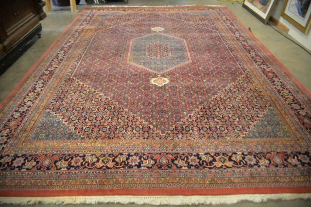 Superb Bijar Hand Woven Rug 10 x 14.5 ft (1 of 7)