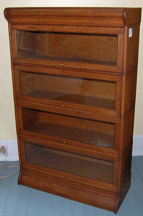 90 FOUR STACK HUMPHREY WIDMAN BARRISTER BOOKCASE