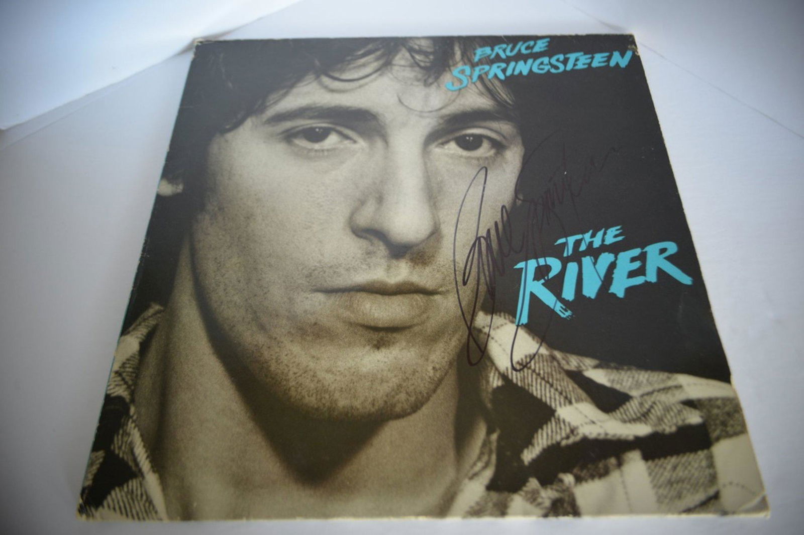 Signed Bruce Springsteen The River Album (1 of 3)