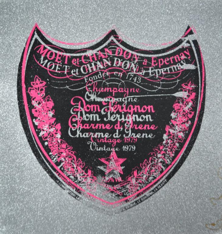 Shane Bowden Original Dom Perignon: Hot selling artist Shane Bowden, original acrylic on canvas. Image: 20 x 20 inches. Edition: Unique, original work of art. Condition: Excellent. Signature: Hand signed. Ready to hang. Congratulations