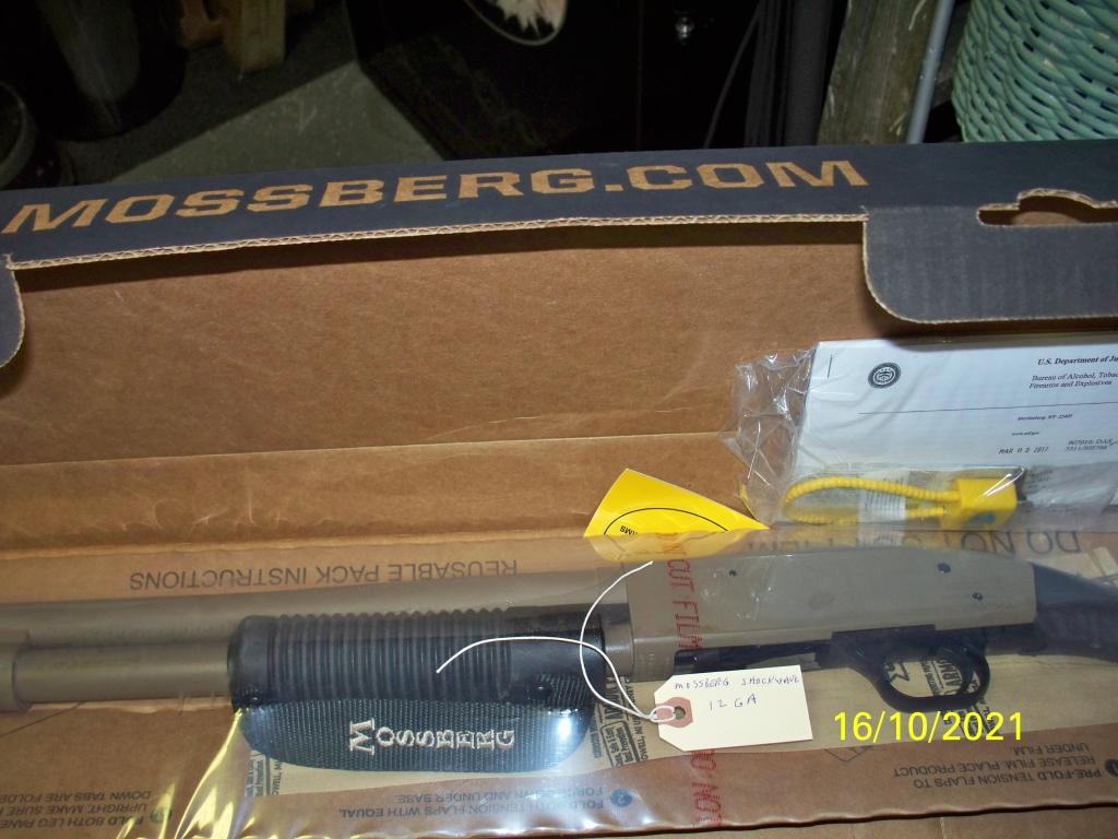Mossberg Shockwave 12 GA Shotgun: Fantastic Mossberg Shockwave 12 guage shotgun! Brand new in the box!