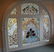 40: Superb American stain leaded glass landing window