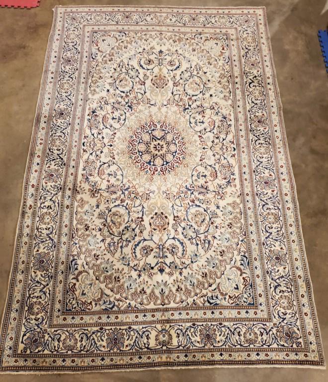 Nain Hand Woven Rug 6.7 x 10.2 ft (1 of 7)