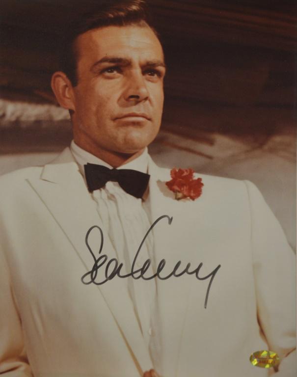 Sean Connery Signed Photo 8 x 10 COA (1 of 6)
