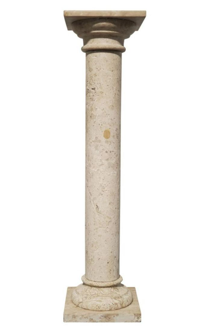 Vintage Doric Column Pedestal, Plantstand 38"H (1 of 4)
