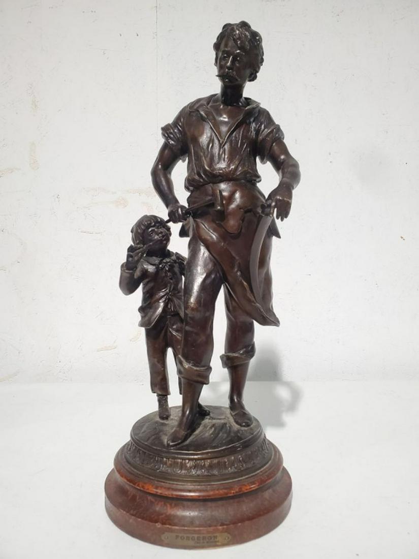 Auguste Moreau "Forgeron" Sculpture 22"H (1 of 10)