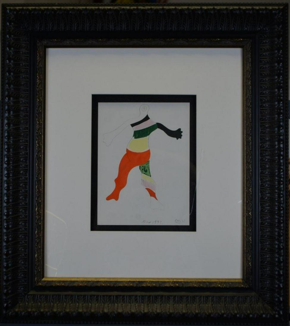 Joan Miro Porchoir on Paper "Children's Games" COA (1 of 9)