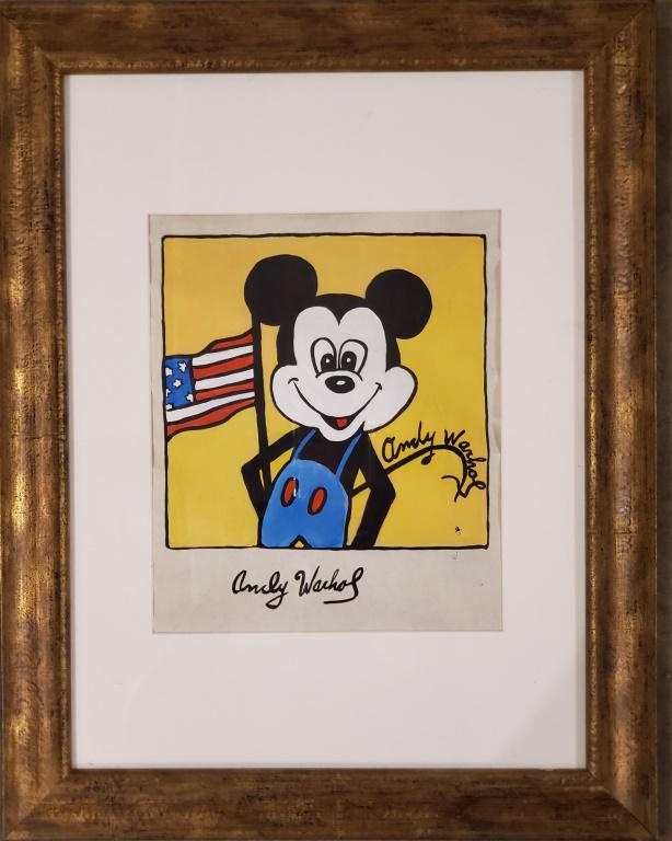 Original in the Manner of Andy Warhol Mickey (1 of 8)