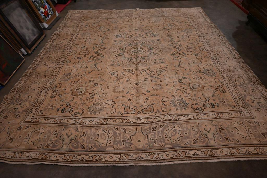 Tabriz Hand Woven Rug 9.6 x 11.2 ft (1 of 9)