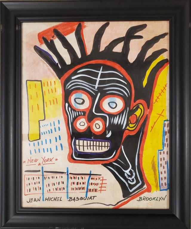 Original in Manner of Jean-Michel Basquiat (1 of 7)