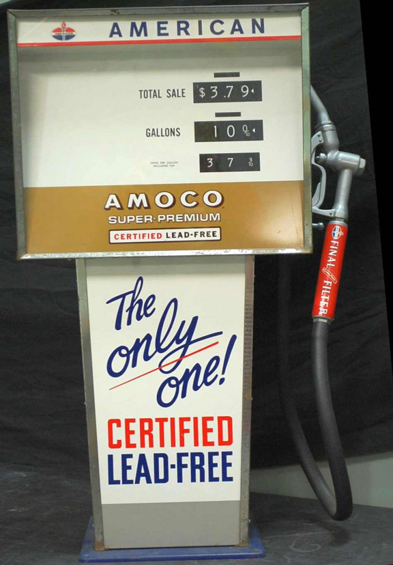 154 DEALER SALESMAN SAMPLE AMOCO GAS PUMP Lot 0154