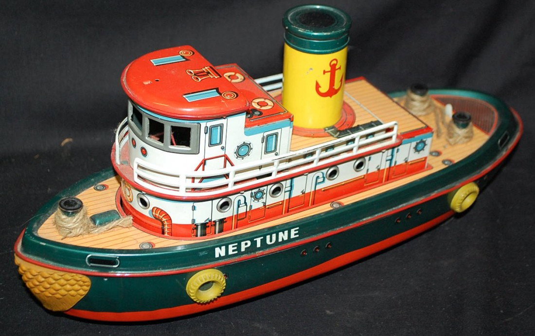 NEPTUNE BOAT TRADE MARK TOY: COLORFUL ON WHEELS