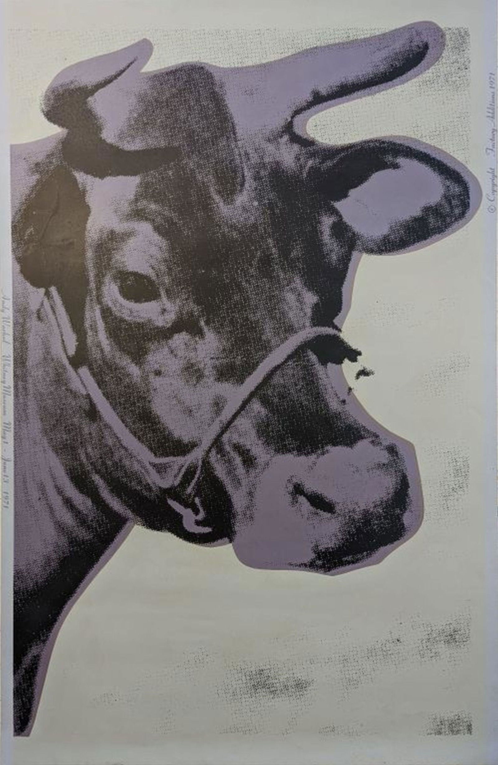 Andy Warhol Whitney Museum Litho 45 x 29" (1 of 8)