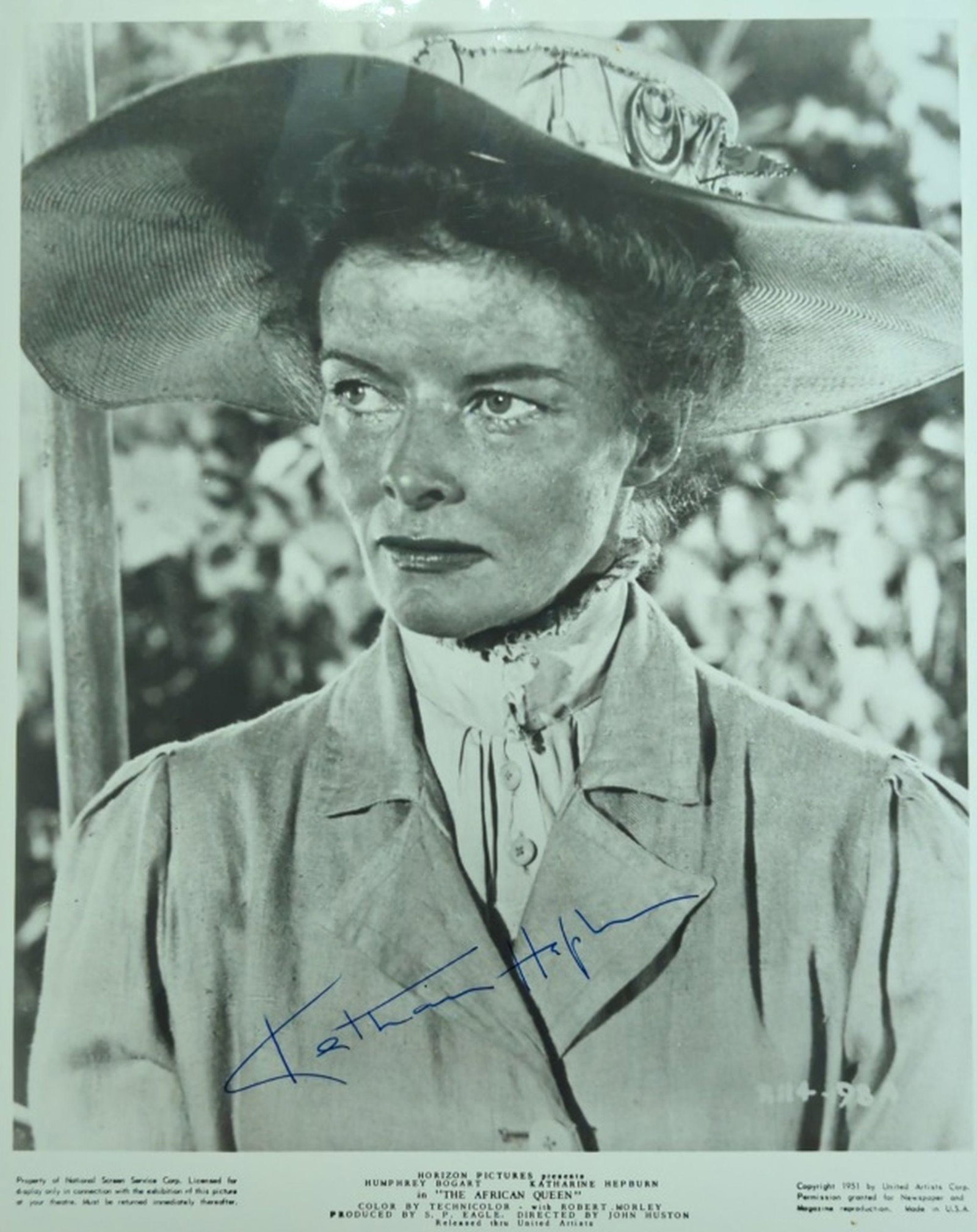 Katherine Hepburn Photo Signed (1 of 5)