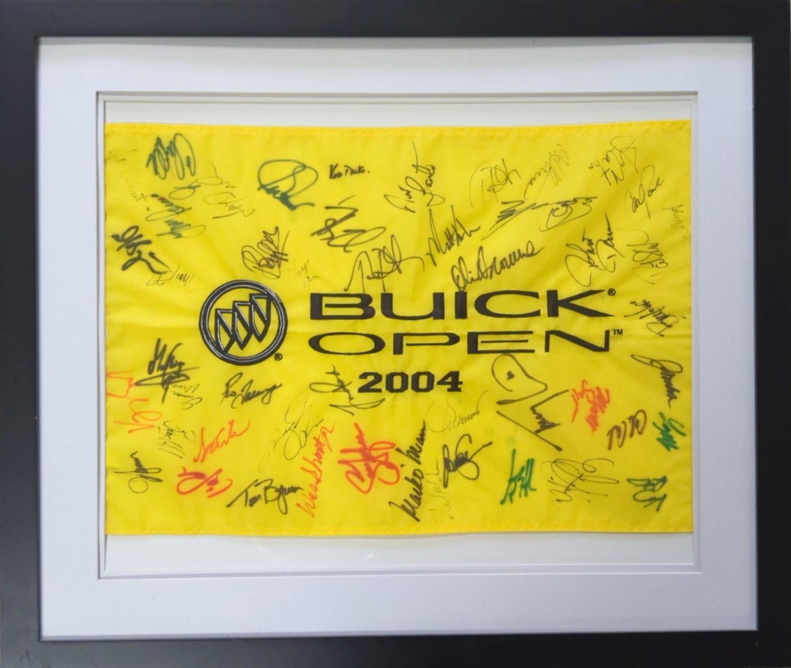 2004 Buick Open Golf Flag Signed (1 of 6)