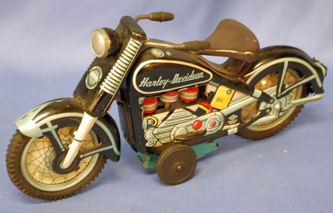 TN JAPAN FRICTION HARLEY DAVIDSON MOTORCYCLE: WITH MOVING PISTONS