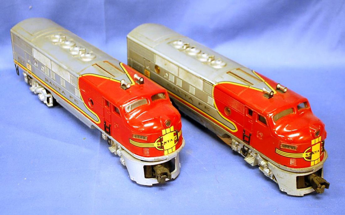 LIONEL SANTE FE AA ENGINE #2543: TESTED AND RUNS