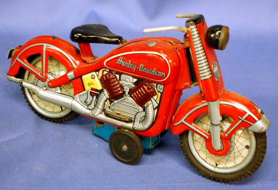 T N JAPAN 1950 HARLEY DAVIDSON MOTORCYCLE: FRICTION
