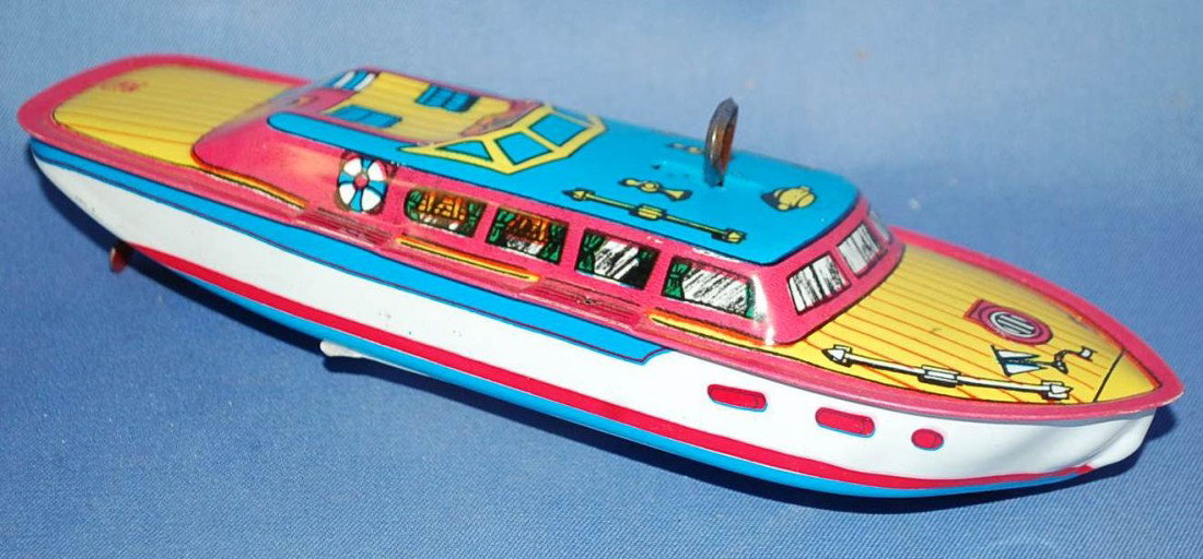 J CHEIN WINDUP SPEED BOAT: WINDUP