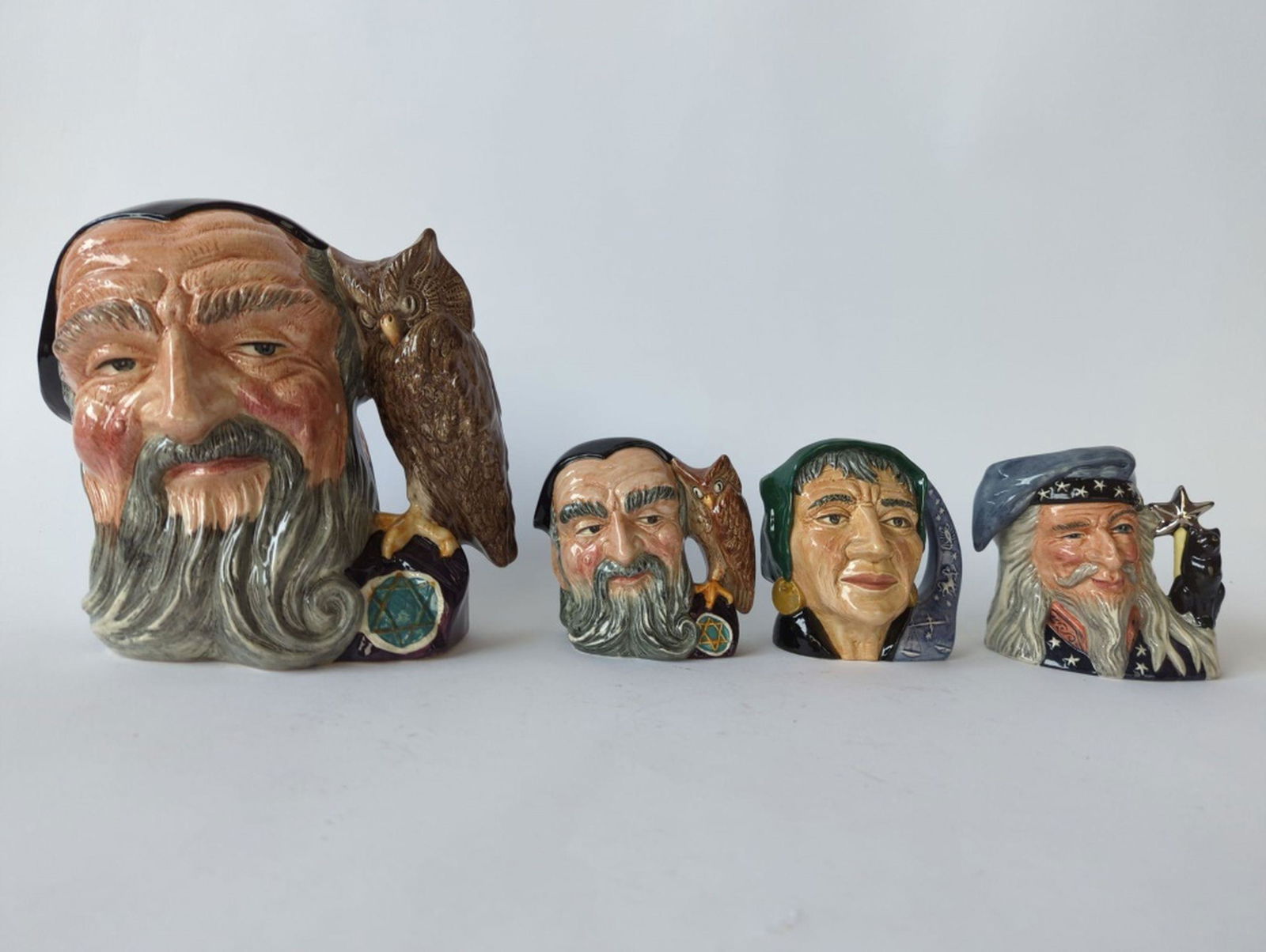 4 Vintage Royal Doulton Character Mugs Group 1 (1 of 7)