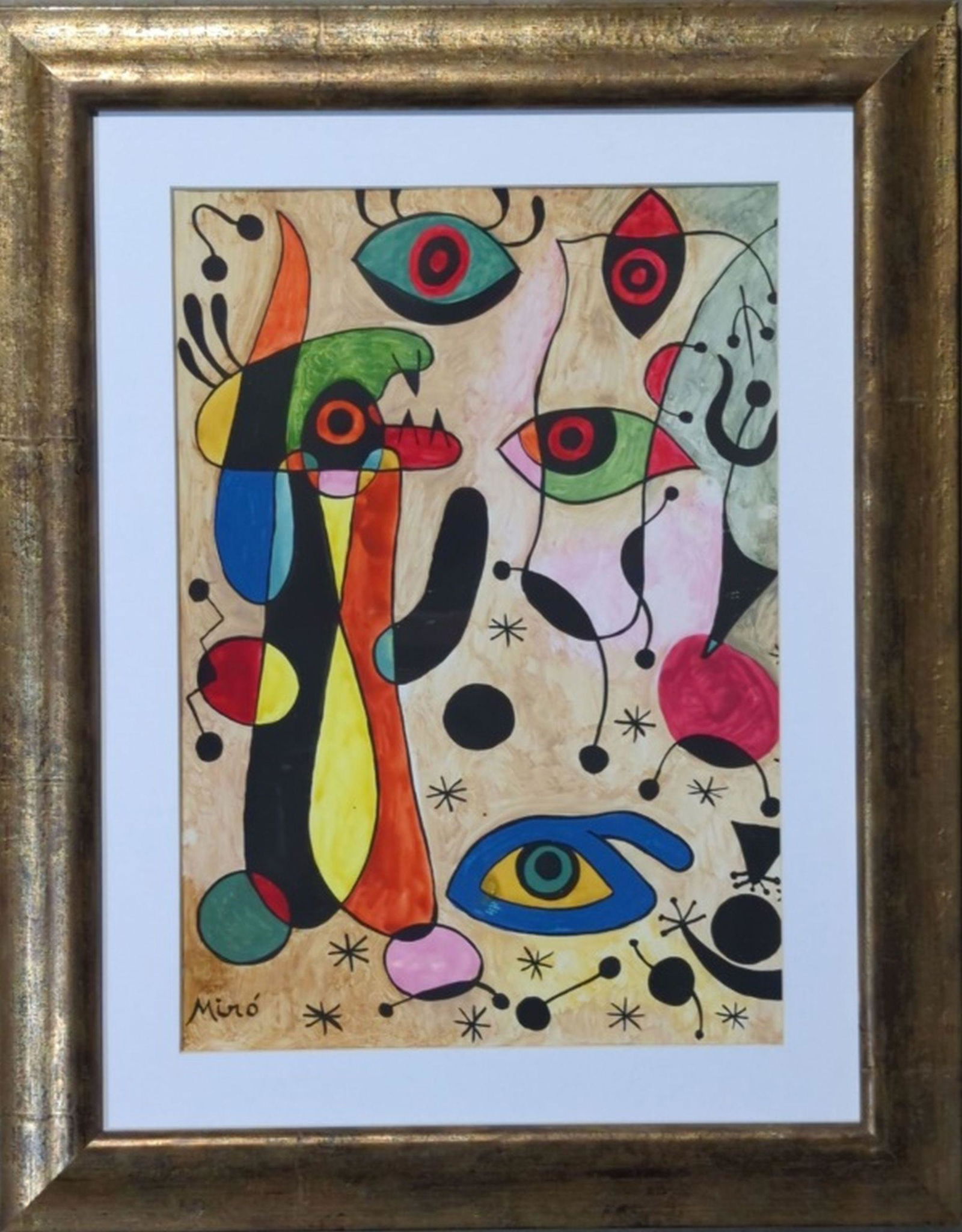 Original in the Manner of Joan Miro (1 of 6)