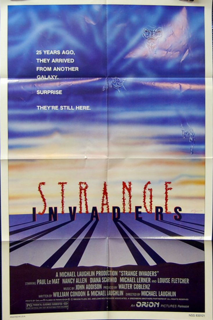 Strange Invaders One Sheet: One sheet from the movie Strange Invaders