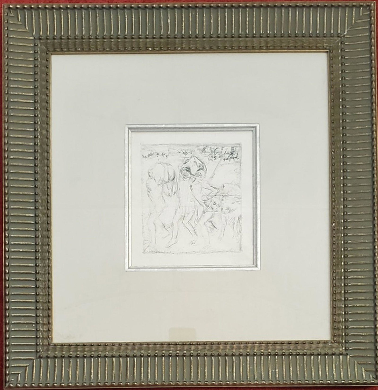 Pierre Bonnard Les Pastorales, ou Daphnis et Chloé: Spectacular rare lithograph from renowned artist Pierre Bonnard! Artist Name: Pierre Bonnard. Medium: Lithograph. Title: Les Pastorales, ou Daphnis et Chloé 14 (The Pastoral ones, or Daphnis and 