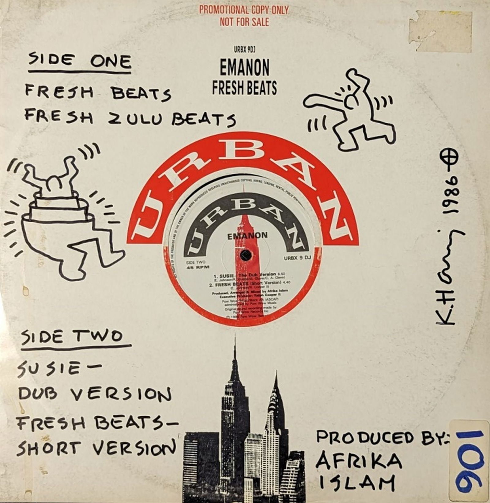 Original in manner of Keith Haring on Album (1 of 10)