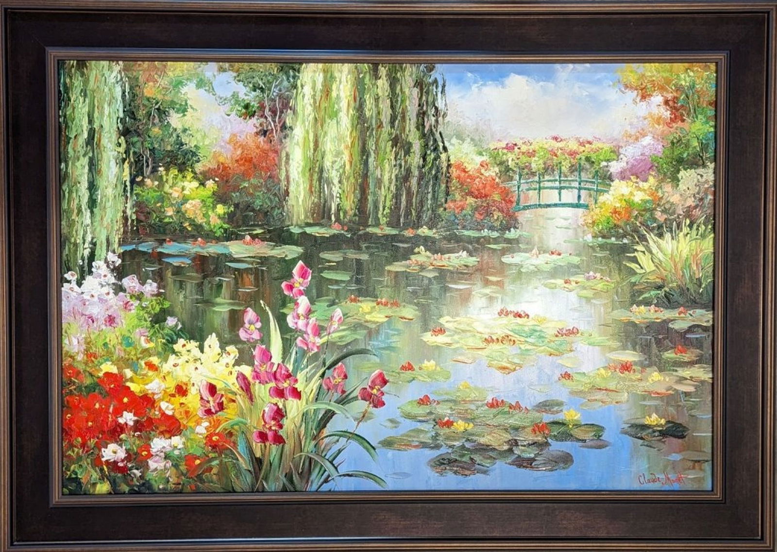 Original in Manner of Claude Monet 24 x 36" (1 of 7)