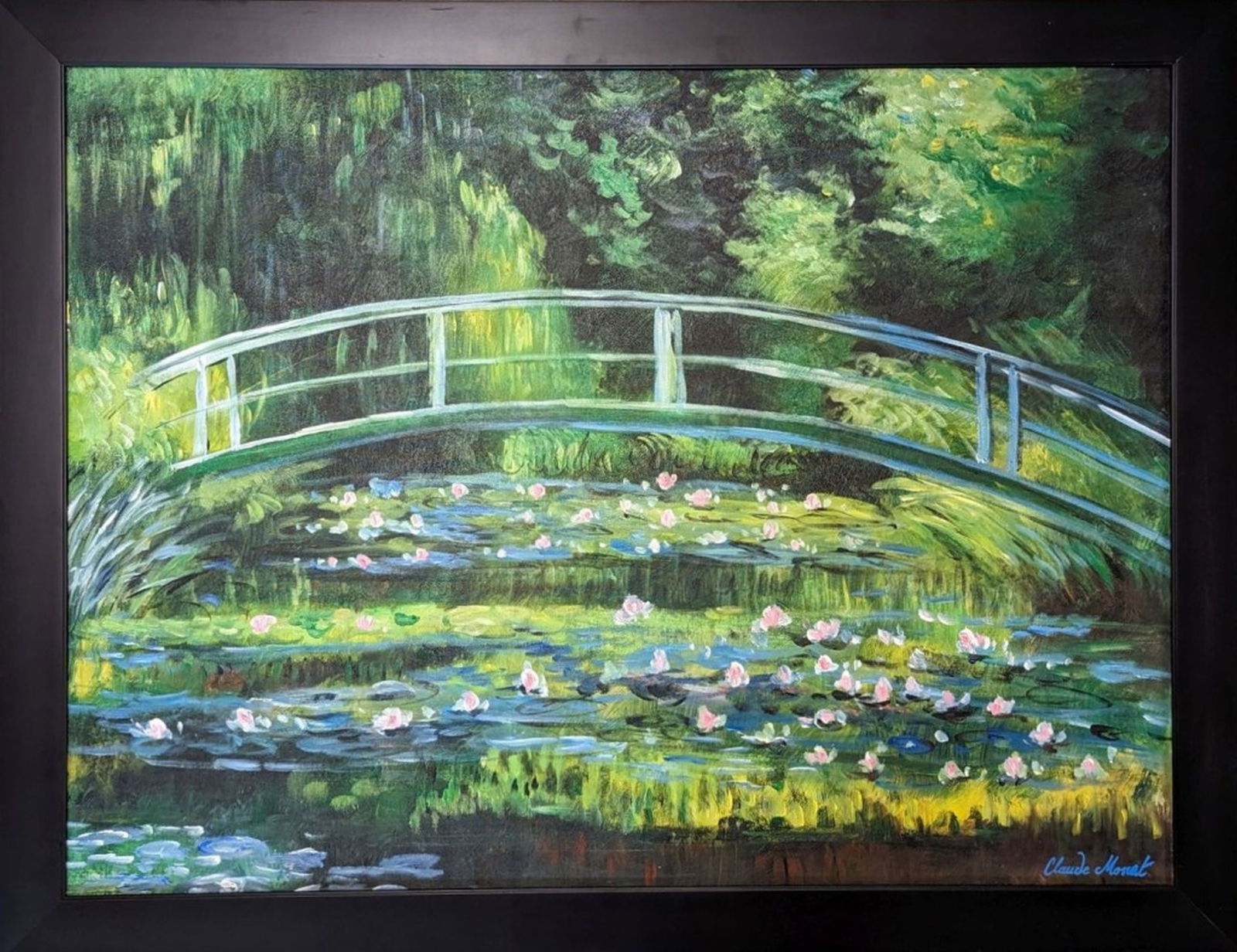 Original in Manner of Claude Monet 30 x 40" (1 of 7)
