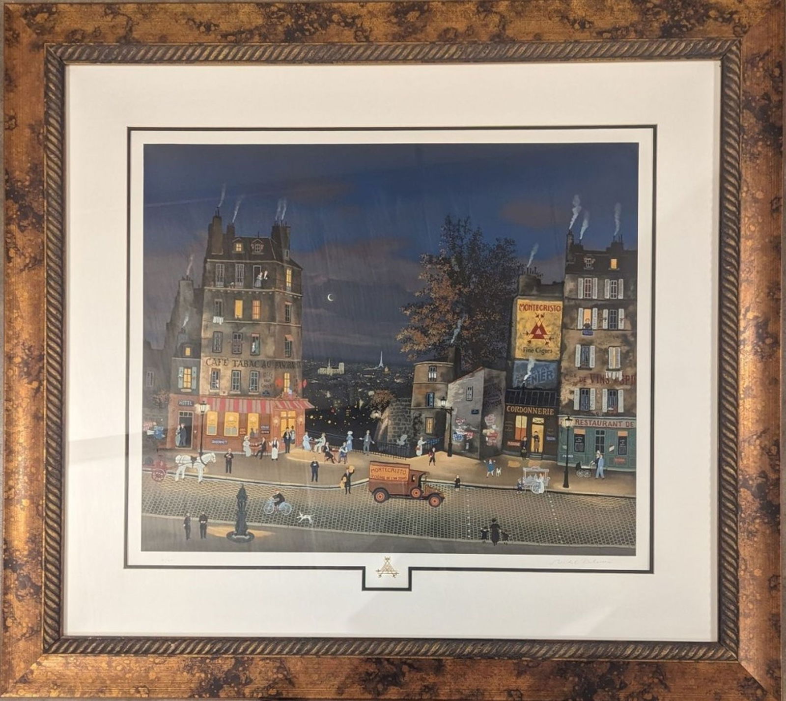 Michael Delacroix Cafe' Tabac Ltd Serigraph (1 of 15)